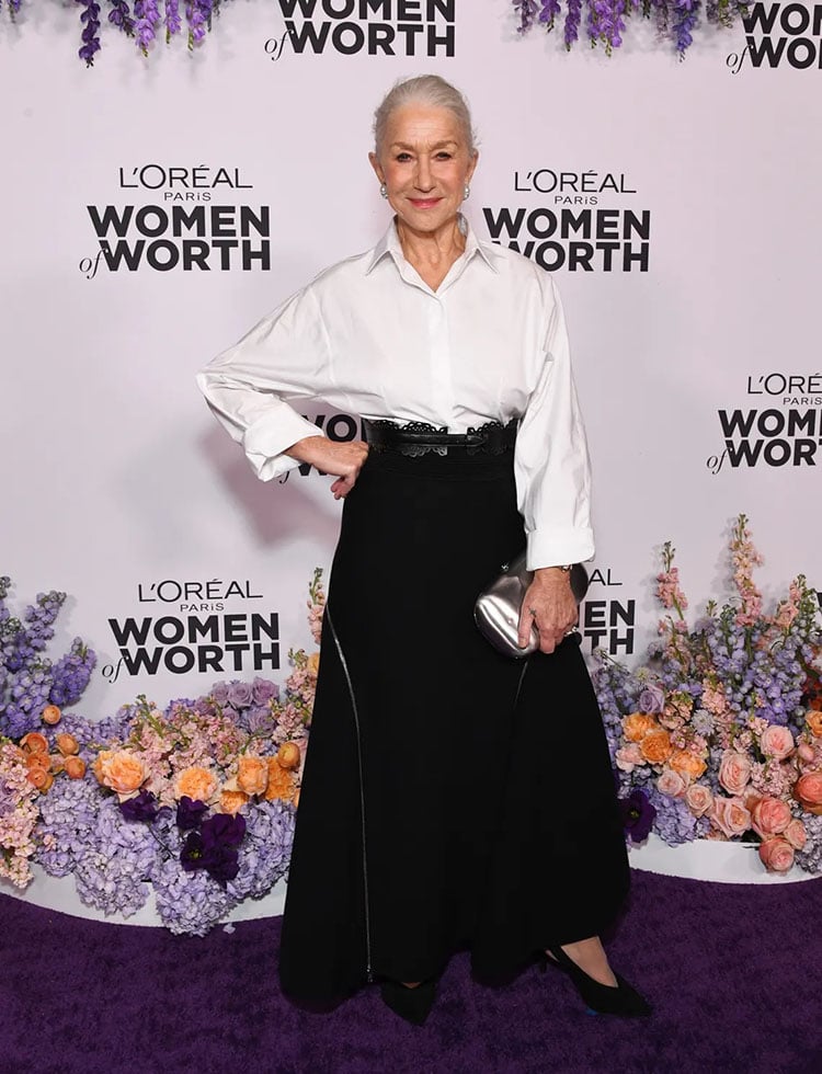 Helen Mirren
Alaia
L'Oréal Paris' Women Of Worth Celebration