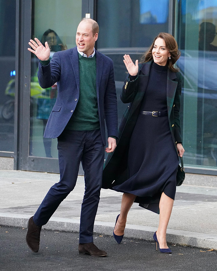 Catherine, Princess Of Wales Wore Holland Cooper & Cefinn For The Royal Liverpool University Hospital Visit