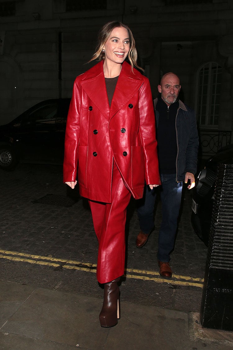 Margot Robbie Wore Bottega Veneta To The ‘Babylon’ Q&A