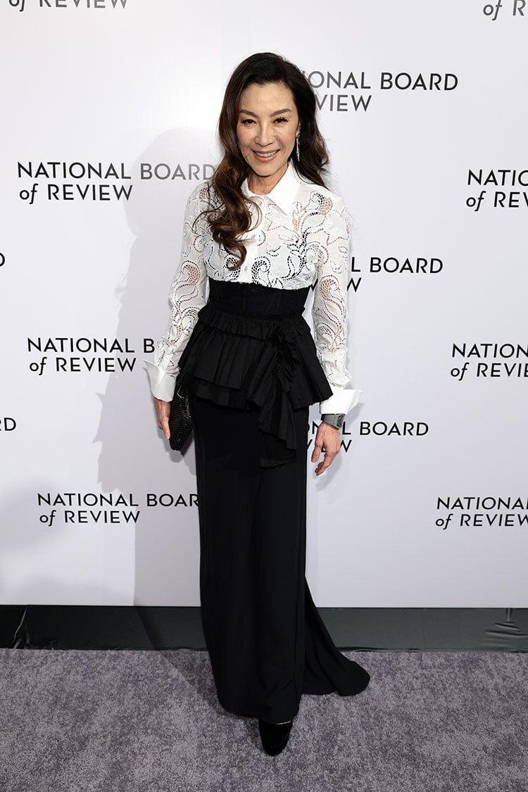 Michelle Yeoh Wore Erdem To The National Board Of Review 2023 Awards Gala