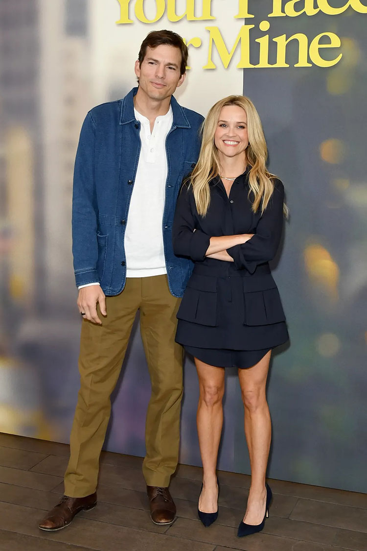 Reese Witherspoon Wore Brandon Maxwell To The ‘Your Place Or Mine’ LA Photocall