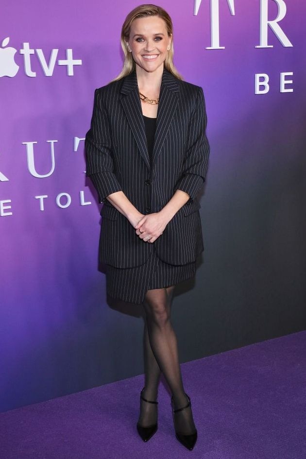 Reese Witherspoon Wore Saint Laurent To The ‘Truth Be Told’ LA Premiere