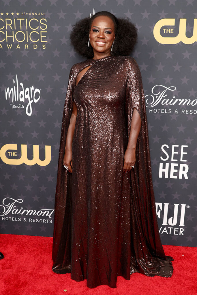 Viola Davis Wore Valentino To The 2023 Critics' Choice Awards