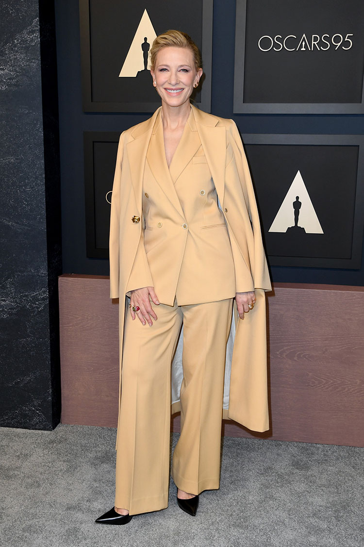 Cate Blanchett Wore Lanvin To The Oscars Nominees Luncheon