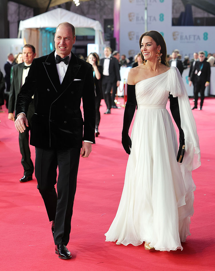 Catherine, Princess Of Wales Wore Alexander McQueen To The 2023 BAFTAs