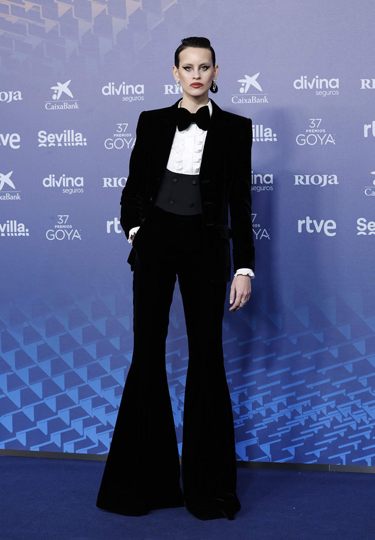 Milena Smit Wore Saint Laurent To The 2023 Goya Awards