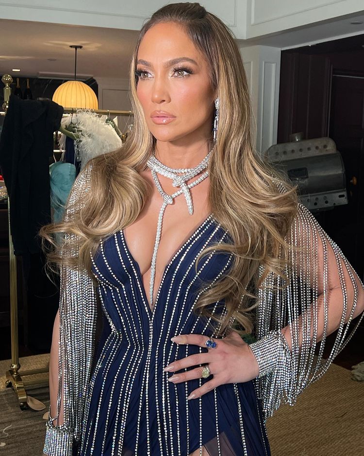 Jennifer Lopez Wore Gucci To The 2023 Grammy Awards