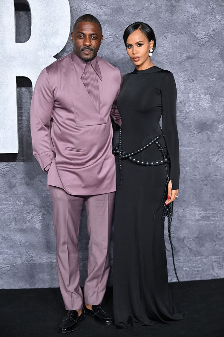 Idris Elba Wore E of W & Sabrina Elba Wore Standing Ground To The ‘Luther: The Fallen Sun’ Global Premiere