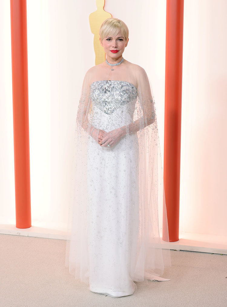 Michelle Williams Wore Chanel Haute Couture To The 2023 Oscars