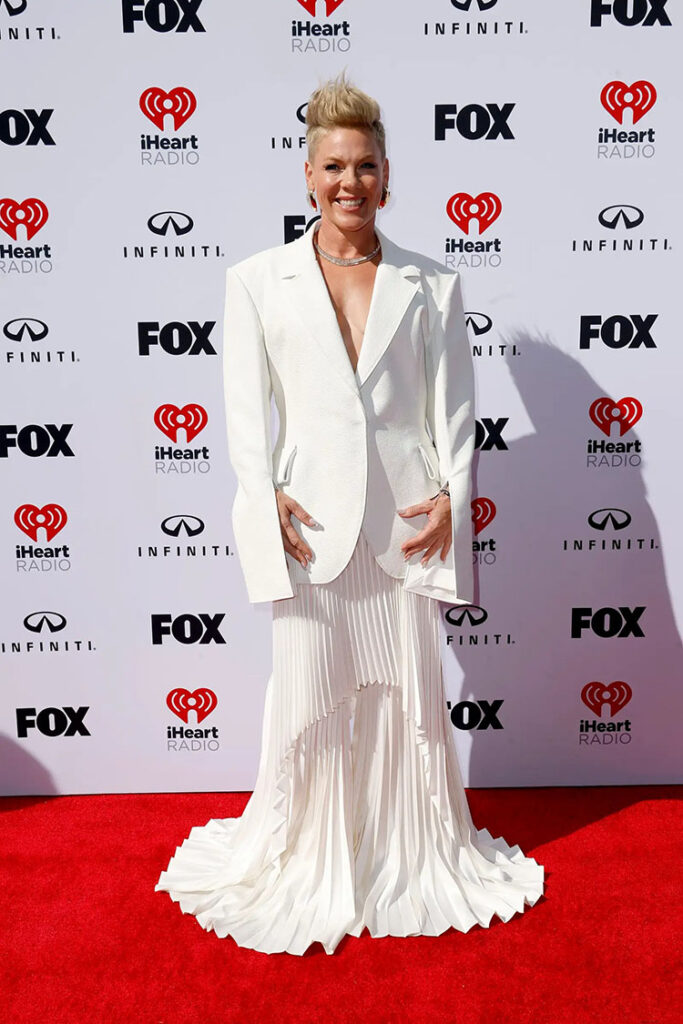 Pink 
Robert Wun Spring 2023
2023 iHeartRadio Music Awards