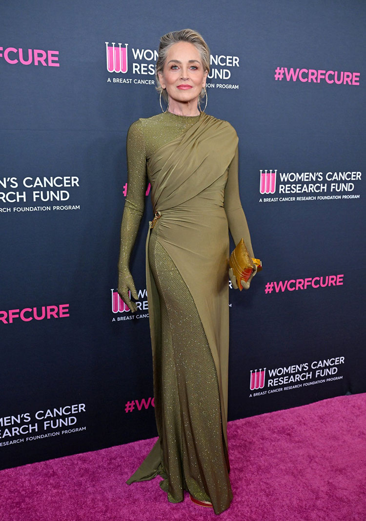 Sharon Stone Has A New Found Love For The Yousef Akbar Spring 2023 Collection