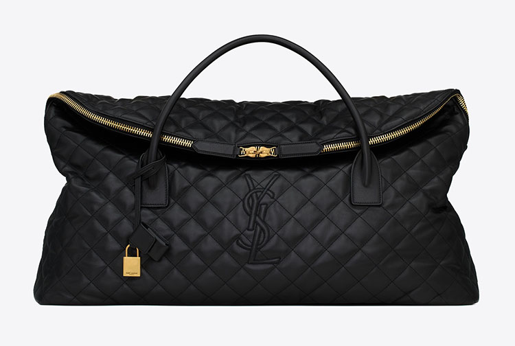 in quilted leather