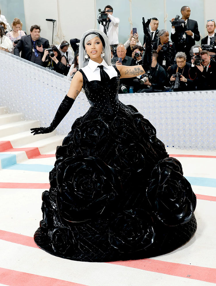 Cardi B Wore Chenpeng Studio To The 2023 Met Gala