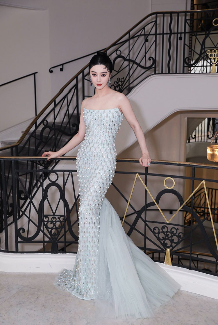 Fan Bingbing Wore Rony Abou Hamdan Couture To The Cannes Film Festival Closing Ceremony Dinner
