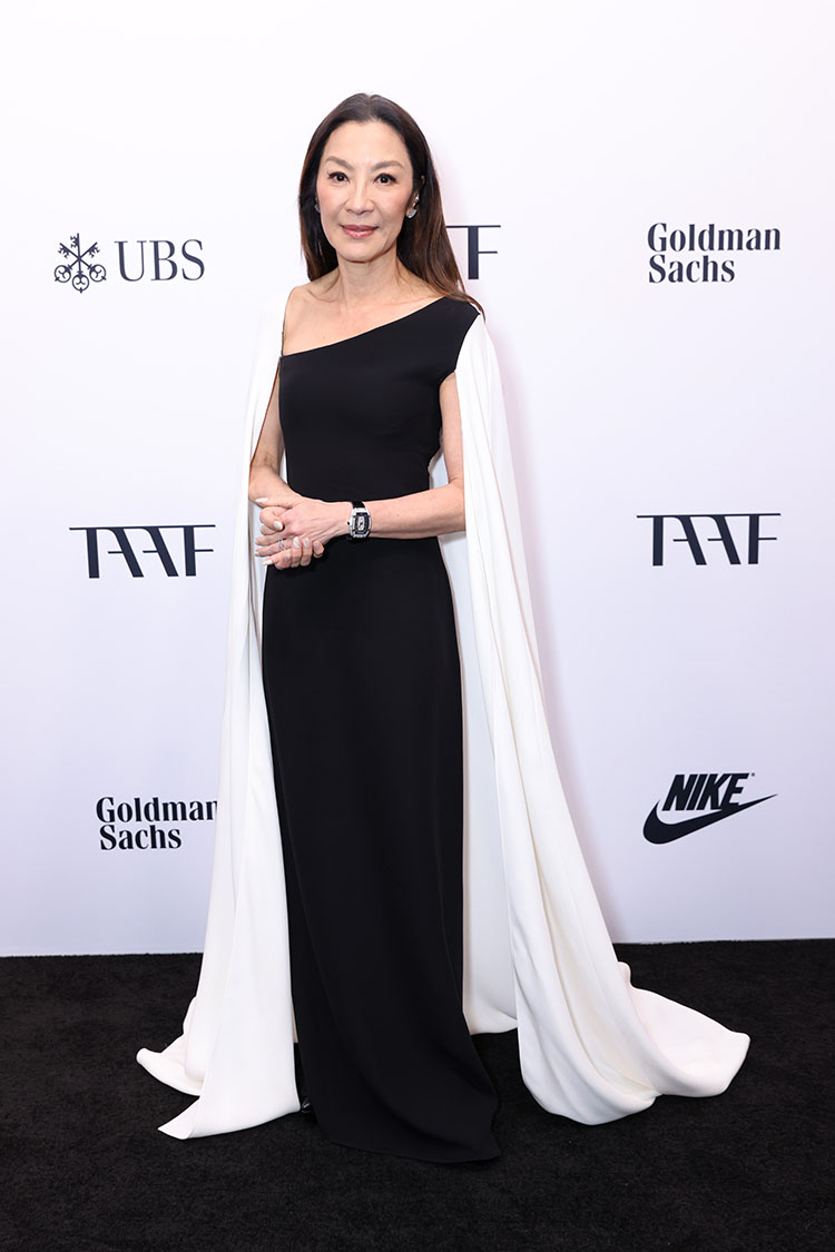 Michelle Yeoh Wore Valentino To The TAAF Heritage Heroes Awards Dinner