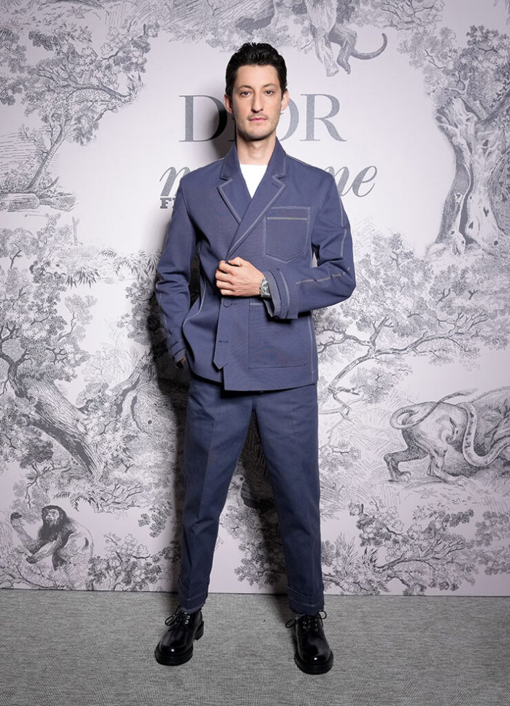Pierre Niney attends the Madame Figaro x Christian Dior dinner