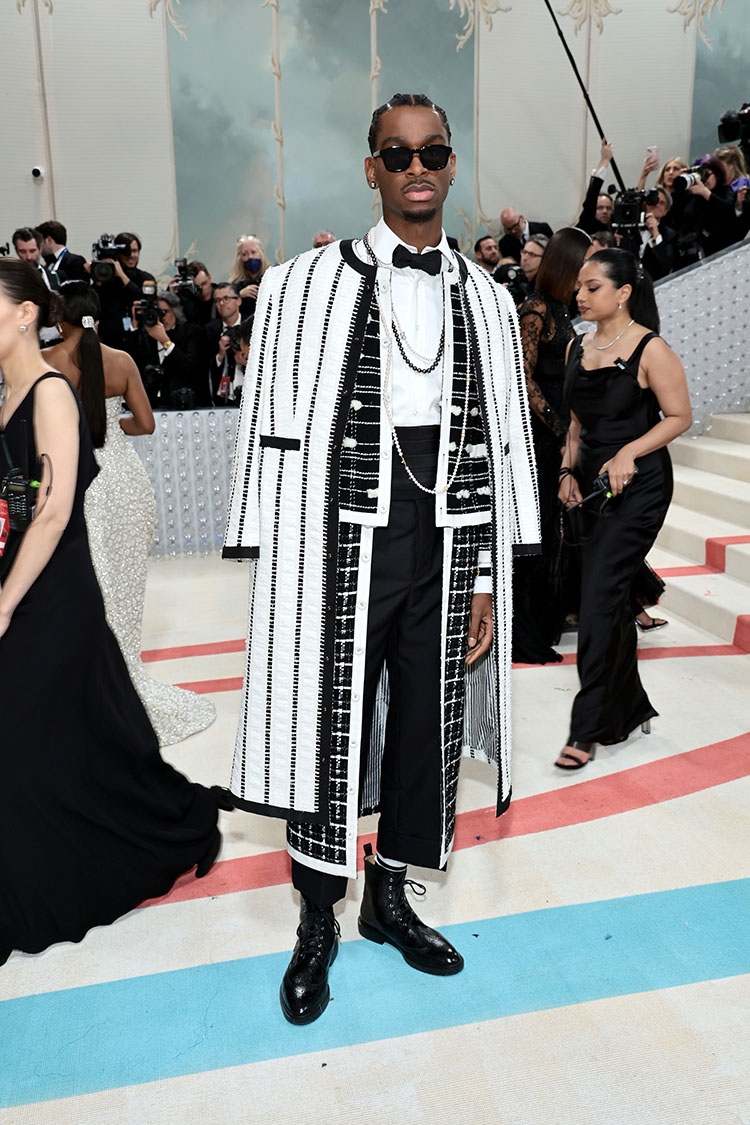 Shai Gilgeous-Alexander 
Thom Browne
Met Gala 2023