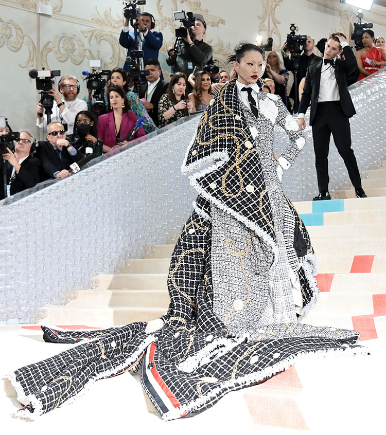 Sora Choi 
Thom Browne
Met Gala 2023