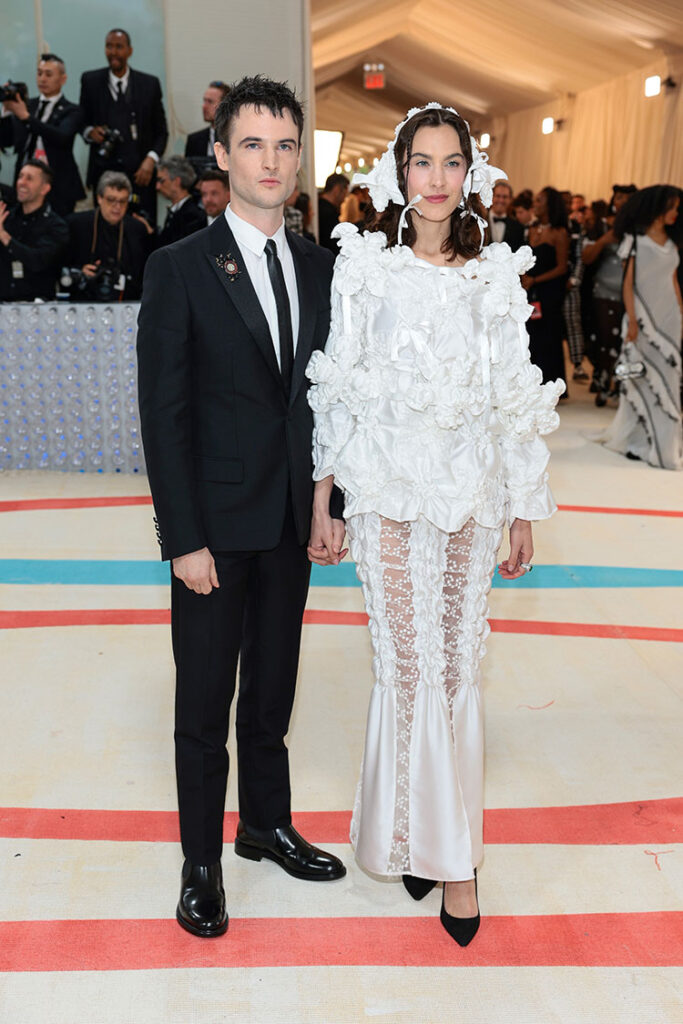 Tom Sturridge and Alexa Chung attend The 2023 Met Gala