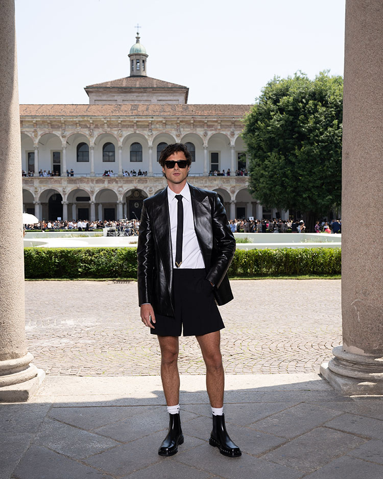 Front Row @ Valentino Mens Spring 2024