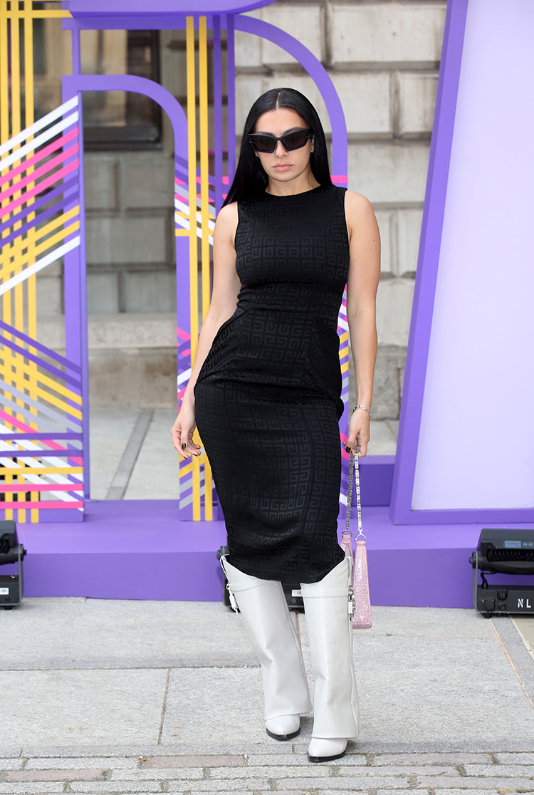 Charli XCX Wore Givenchy To The Royal Academy Of Arts Summer Exhibition Preview Party 2023