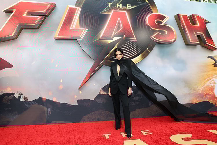 Sasha Calle Wore Saint Laurent To 'The Flash' LA Premiere