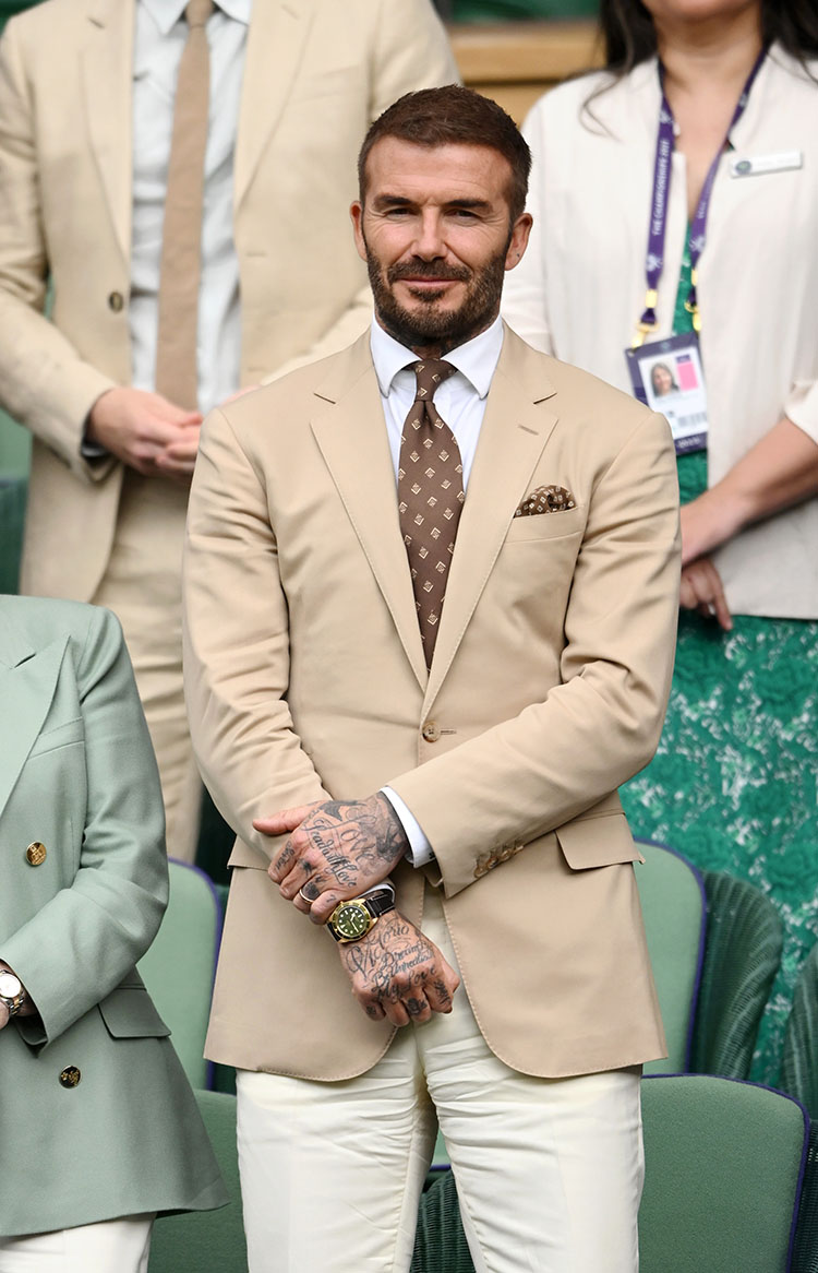 Ralph Lauren Creates Custom Inter Miami Suit For David Beckham