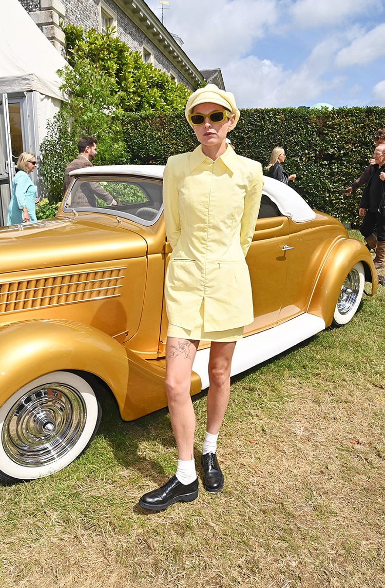 Emma Corrin Wore Conner Ives To The Goodwood Festival of Speed