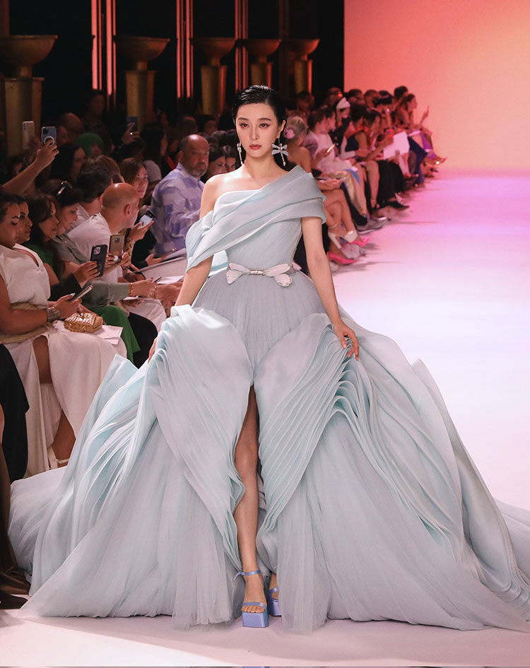 Fan Bingbing Shines On And Off The Red Carpet During Paris Haute Couture Fashion Week