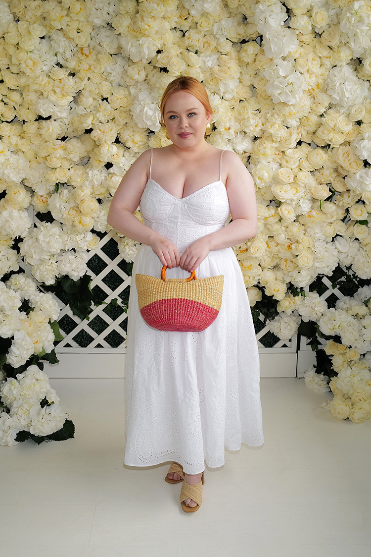 Nicola Coughlan Polo Ralph Lauren & British Vogue at Wimbledon
