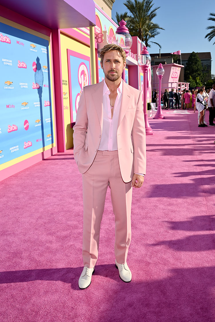 Ryan Gosling Wore Gucci To The ‘Barbie’ LA Premiere