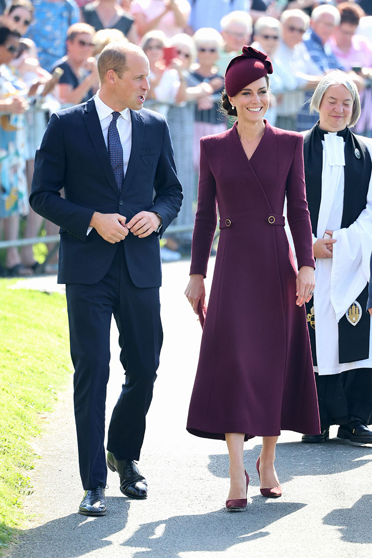 Catherine, Princess Of Wales Wore Eponine London To Mark The Anniversary Of Queen Elizabeth’s Passing