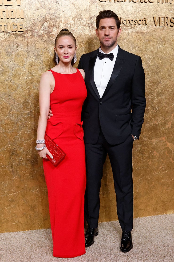 Emily Blunt Wore Zuhair Murad To The Clooney Foundation for Justice’s ‘The Albies’ 
