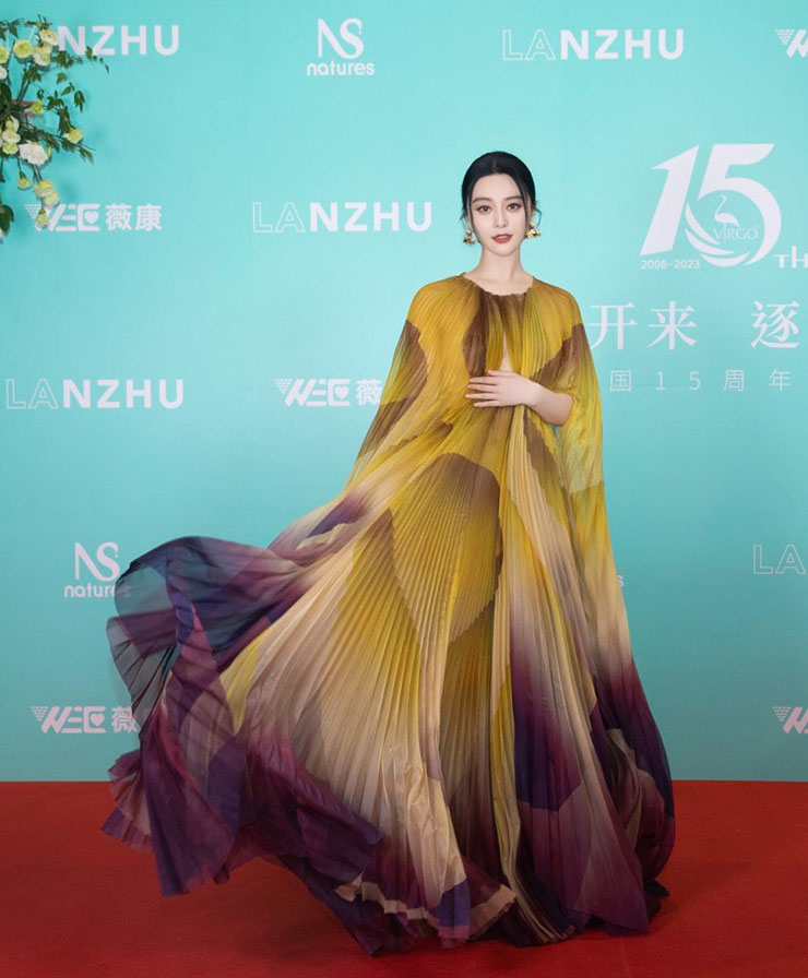 Fan Bingbing Wore Iris Van Herpen Haute Couture To The VIRGO’s 15th Anniversary