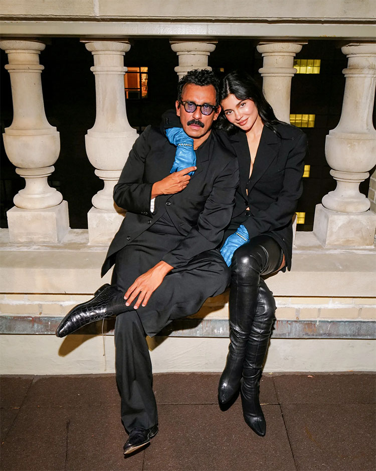 Kylie Jenner Wore Lanvin To The Haider Ackermann x Augustinus Bader NYFW Dinner 