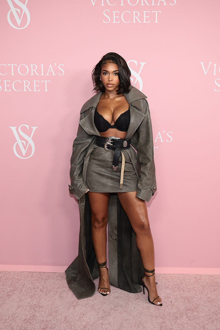 Lori Harvey Wore Tod’s To Victoria’s Secret Celebrates The Tour ’23