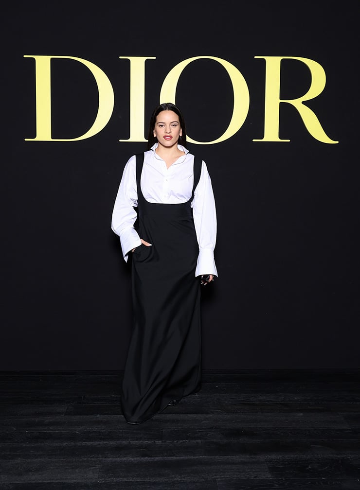 Rosalía attends the Christian Dior Womenswear Spring/Summer 2024 show 