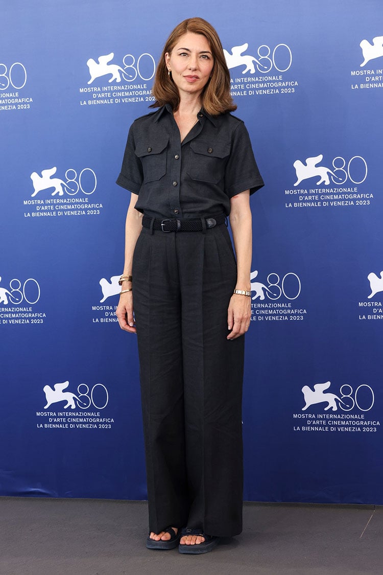 Sofia Coppola Wore Loro Piana & Chanel Haute Couture To The ‘Priscilla’ Venice Film Festival Photocall & Premiere