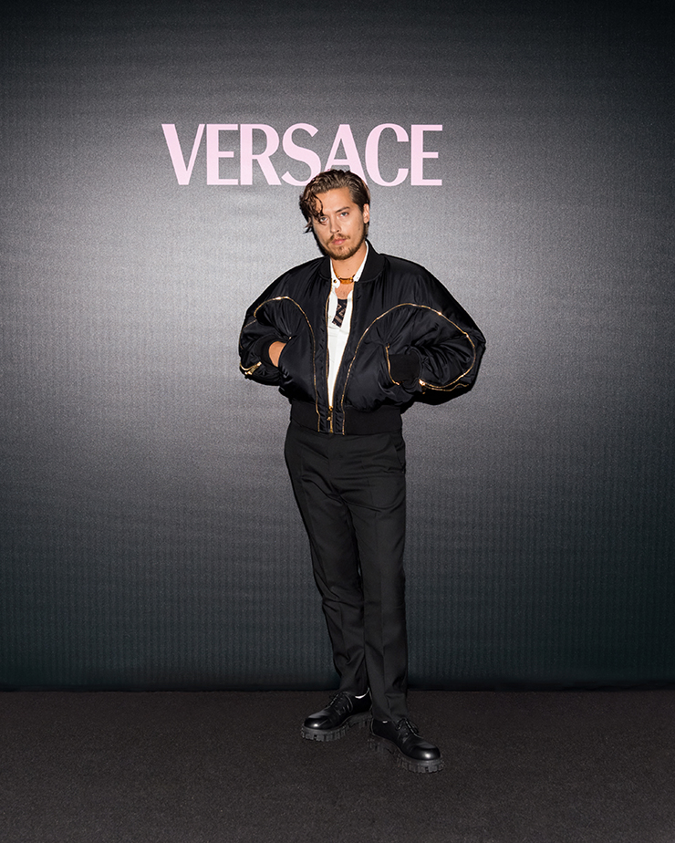 Cole Sprouse
Versace Spring 2024
