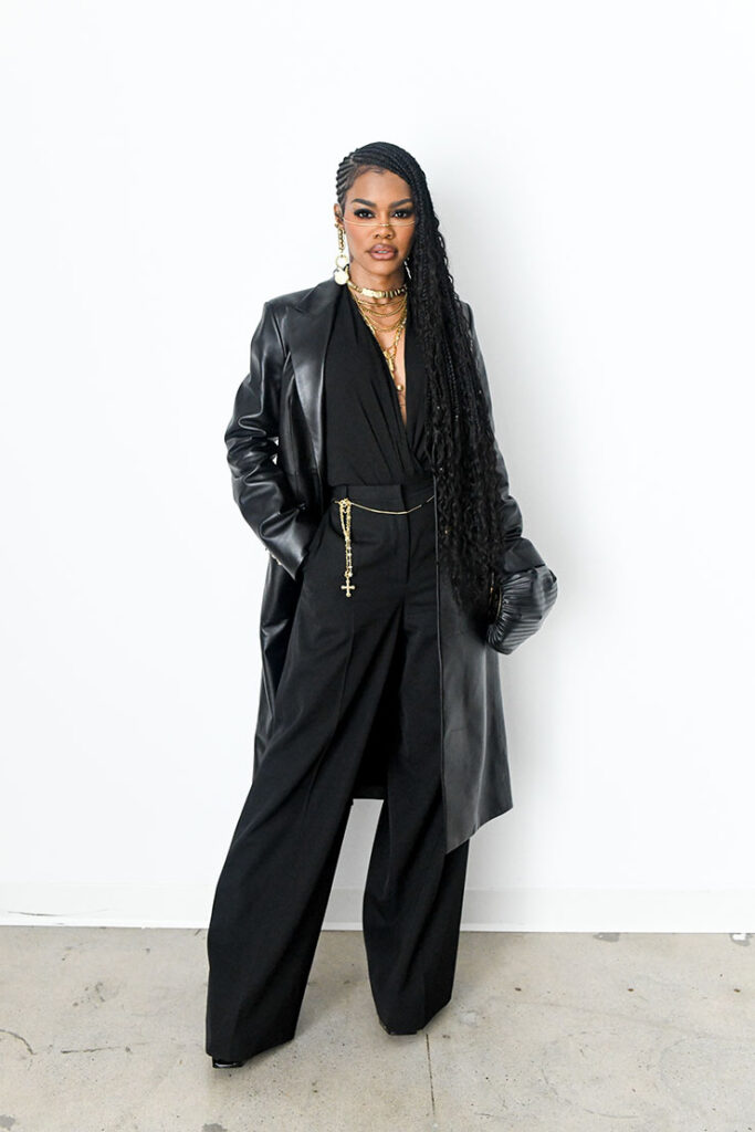 Teyana Taylor Versace Icons New York Dinner