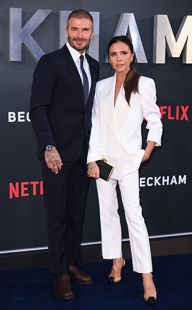 David Beckham Wore Loro Piana To The Netflix Premiere of ‘Beckham’