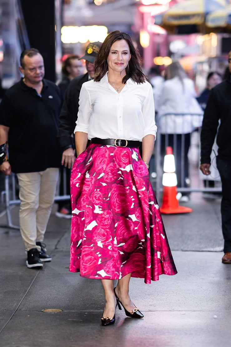 Jennifer Garner Wore Valentino On Good Morning America