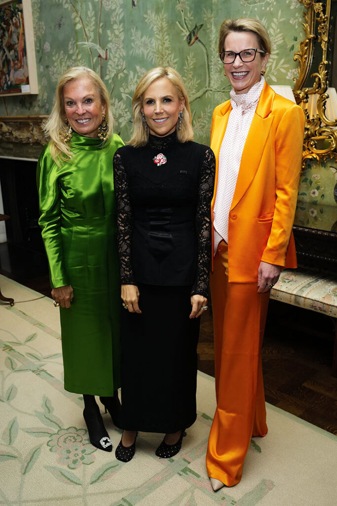Jane Hartley, Tory Burch and Emma Walmsley attend the dinner in