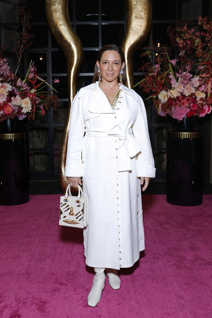 Maya Rudolph, wearing Schiaparelli, is seen as Neiman Marcus Welcomes Schiaparelli's Daniel Roseberry to Los Angeles