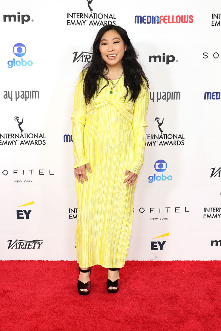 Awkwafina Wore Marina Moscone 2023 International Emmy Awards