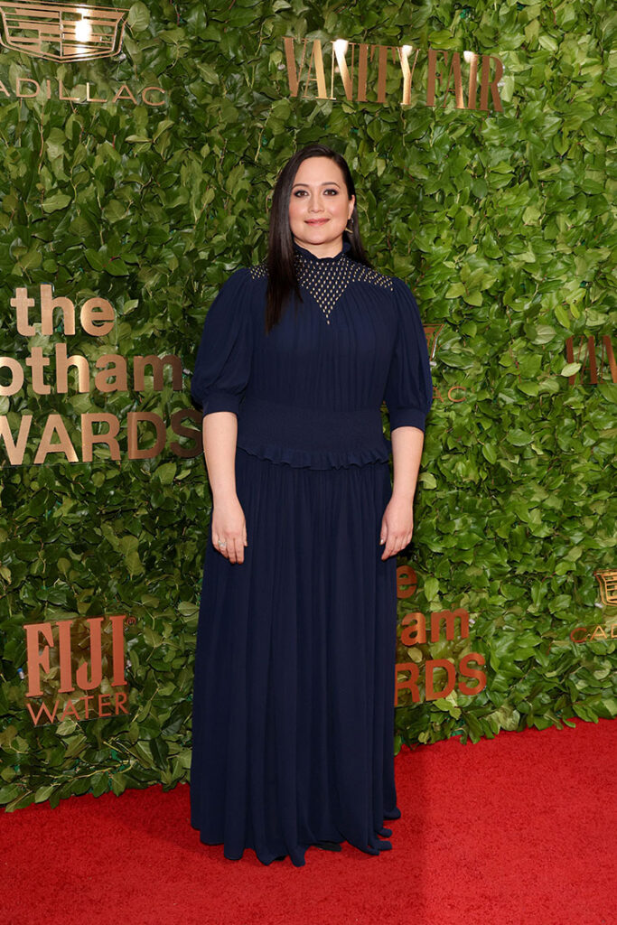 NEW YORK, NEW YORK - NOVEMBER 27: Lily Gladstone attends the 33rd Annual Gotham Awards at Cipriani Wall Street on November 27, 2023 in New York City. (Photo by Dia Dipasupil/WireImage)