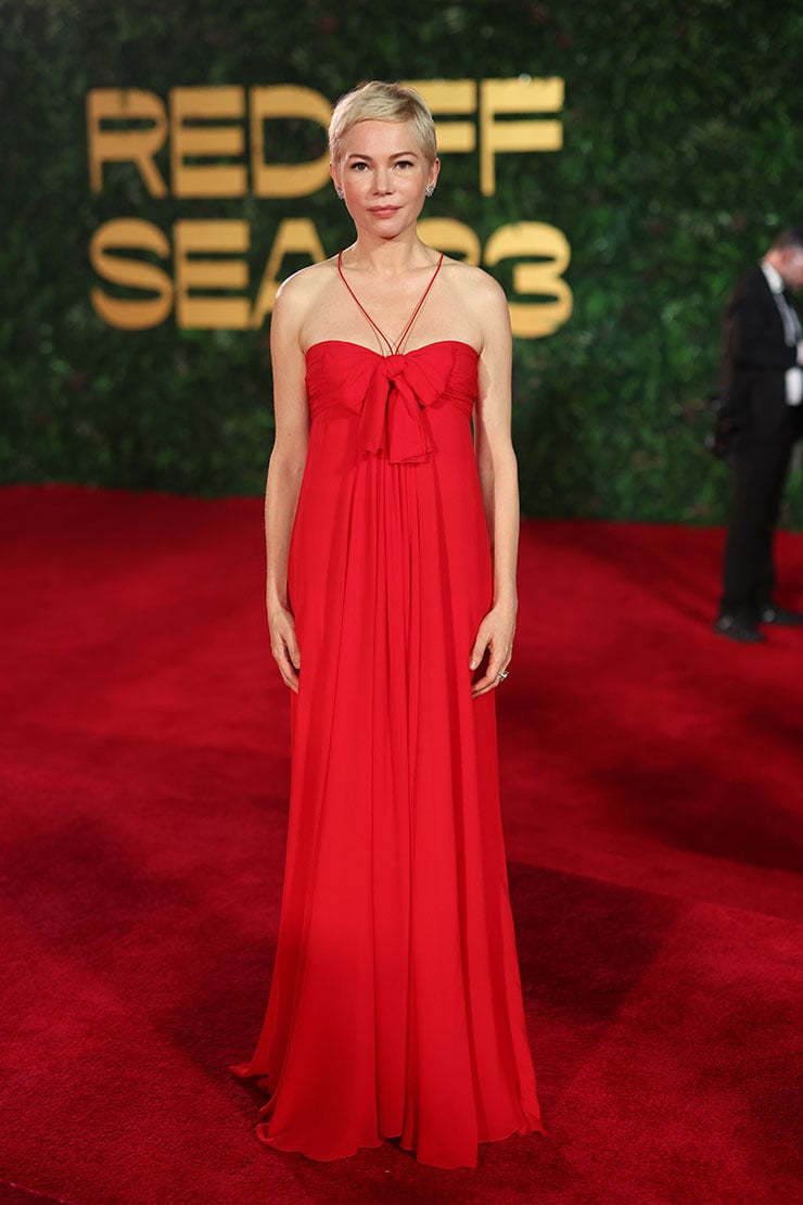 Michelle Williams Wore Giambattista Valli To The 2023 Red Sea International Film Festival Opening Ceremony