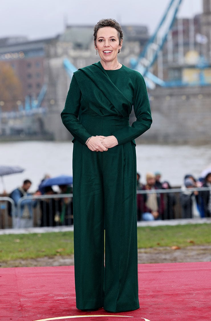 Olivia Colman Wore Emilia Wickstead To The ‘Wonka’ London Photocall