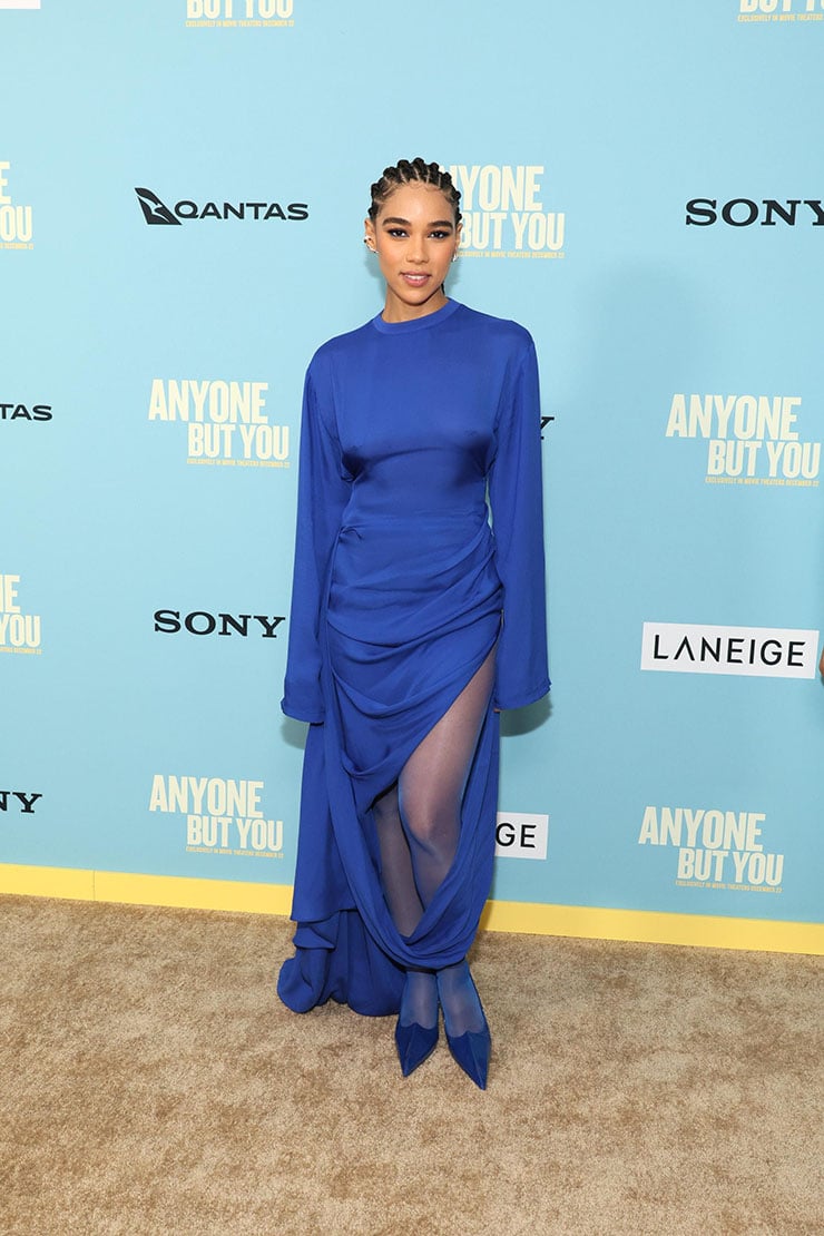 Alexandra Shipp Wore Acne Studios To The ‘Anyone But You’ New York Premiere