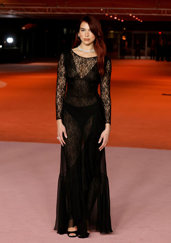 Dua Lipa attends the 3rd Annual Academy Museum Gala at Academy Museum of Motion Pictures